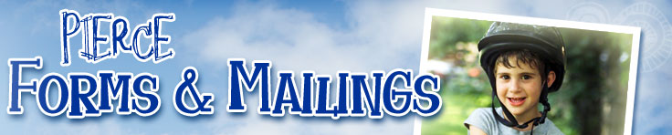 Pierce Summer Day Camp Forms and Mailings